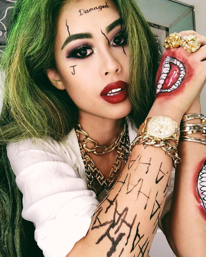 Ai cũng hóa trang thành ma quỷ đêm Halloween, chỉ riêng Chi Pu và Tăng Thanh Hà ngược lối-3