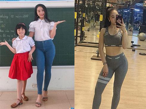 Nữ giáo viên tiểu học sở hữu thân hình gợi cảm gây sốt cộng đồng mạng