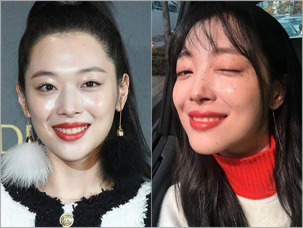 Sulli cười đầy ẩn ý khi đọc bình luận của antifan nhưng màu tóc siêu nổi và vóc dáng nữ thần mới là thứ gây chú ý-5
