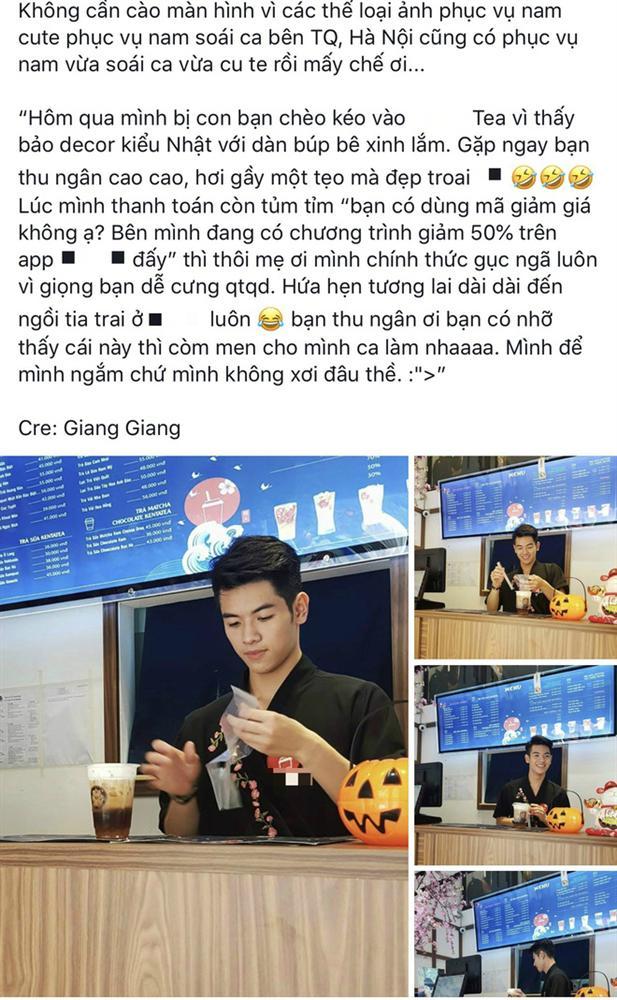 Nhanh như gió, dân mạng đã tìm ra info của hotboy trà sữa ở Hà Nội đốn tim bất cứ khách hàng nào ghé chân-1