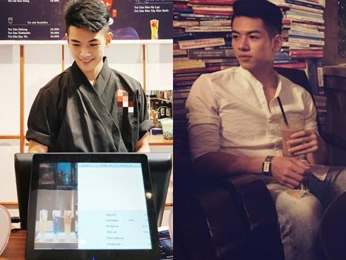Nhanh như gió, dân mạng đã tìm ra info của hotboy trà sữa ở Hà Nội 'đốn tim' bất cứ khách hàng nào ghé chân