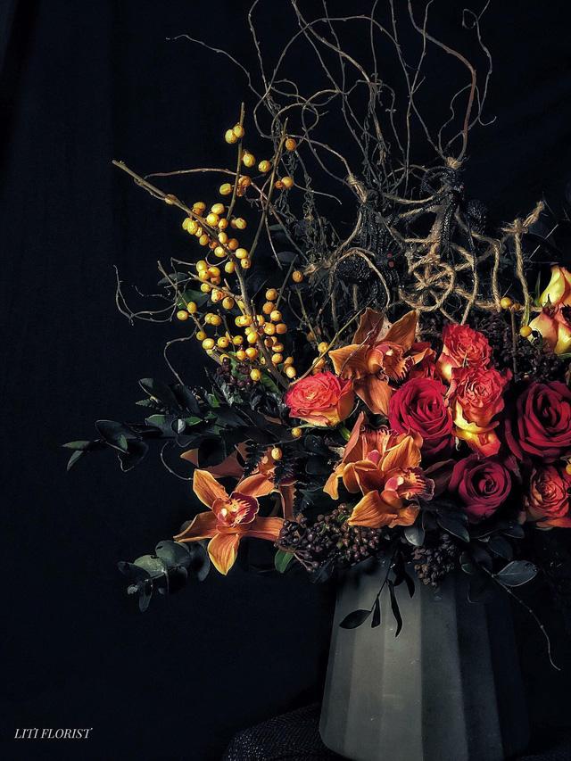 Gần 20 triệu đồng lẵng hoa Halloween, giật mình vì xót chứ không vì sợ ma-8