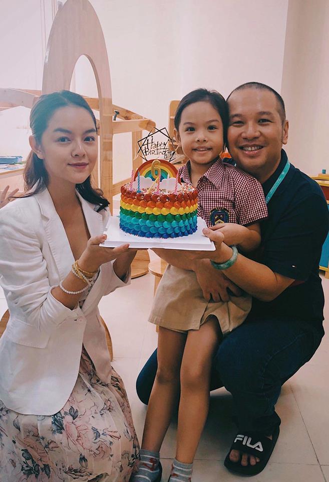 Phạm Quỳnh Anh - Quang Huy xuất hiện vui vẻ trong tiệc sinh nhật con gái sau khi công khai ly hôn-2