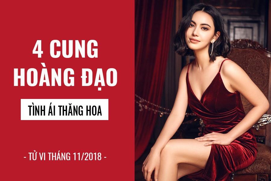 4 cung hoàng đạo vẻ ngoài hấp dẫn, vượng vận tình ái suốt tháng 11-1