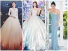 SAO MẶC ĐẸP: Hoa hậu Tiểu Vy hóa công chúa lộng lẫy 'chặt đẹp' hai mỹ nhân đình đám Hoa ngữ