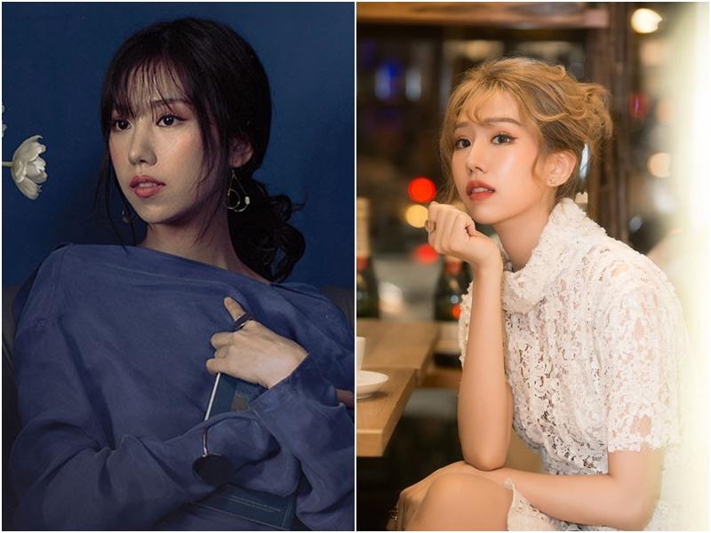 Min đây ư? Cô ấy đang gây xôn xao vì gương mặt khác lạ cứ như vừa đập đi làm lại-9