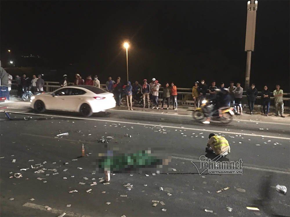 Tai nạn chết người, cầu Nhật Tân ùn tắc trong đêm-4