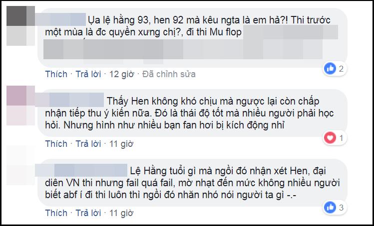 Lệ Hằng có đáng bị ném đá khi hồn nhiên xưng chị và chê khả năng catwalk của HHen Niê?-5