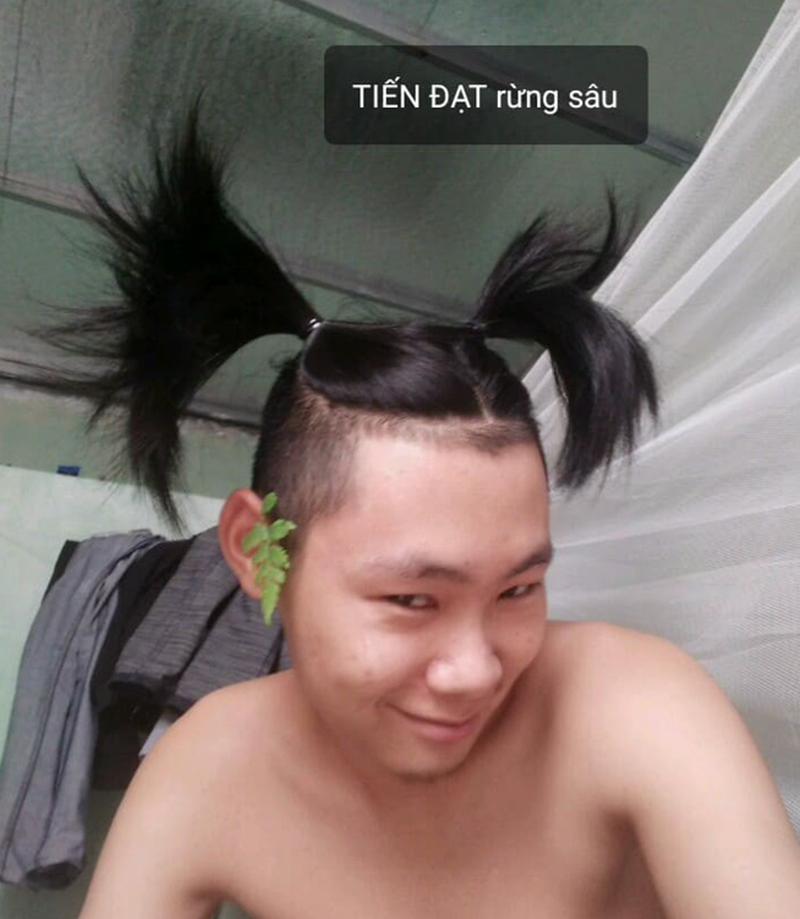 Phải cắt đầu đinh vì khám nghĩa vụ, chàng trai làm cả album ảnh siêu lầy với mái tóc dài nuôi 2 năm-2