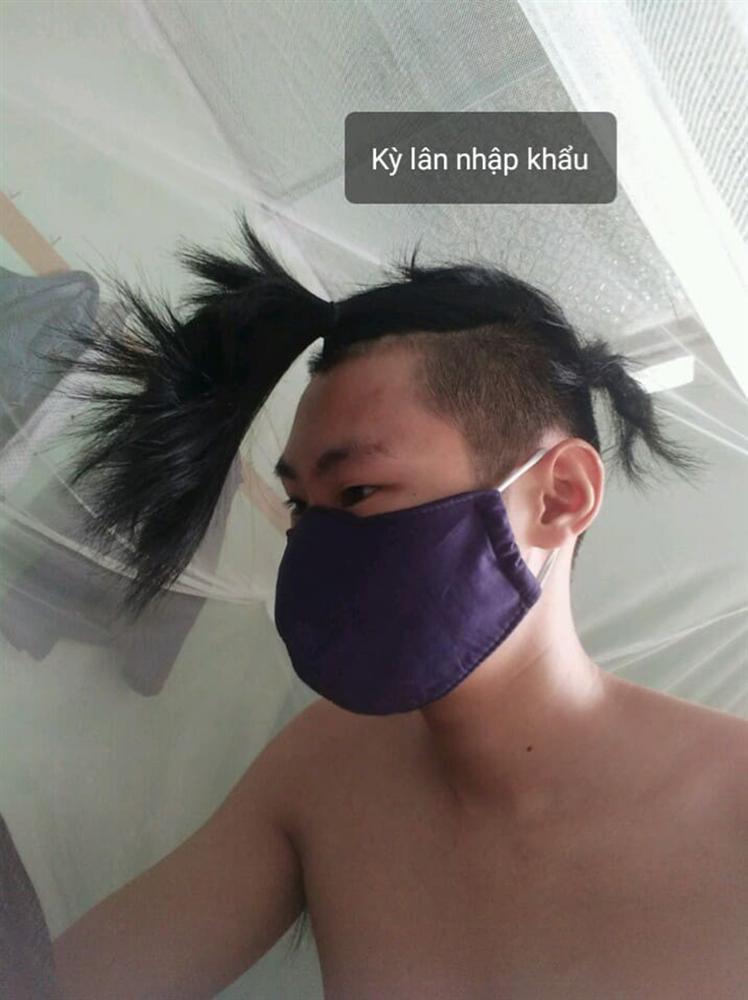 Phải cắt đầu đinh vì khám nghĩa vụ, chàng trai làm cả album ảnh siêu lầy với mái tóc dài nuôi 2 năm-3