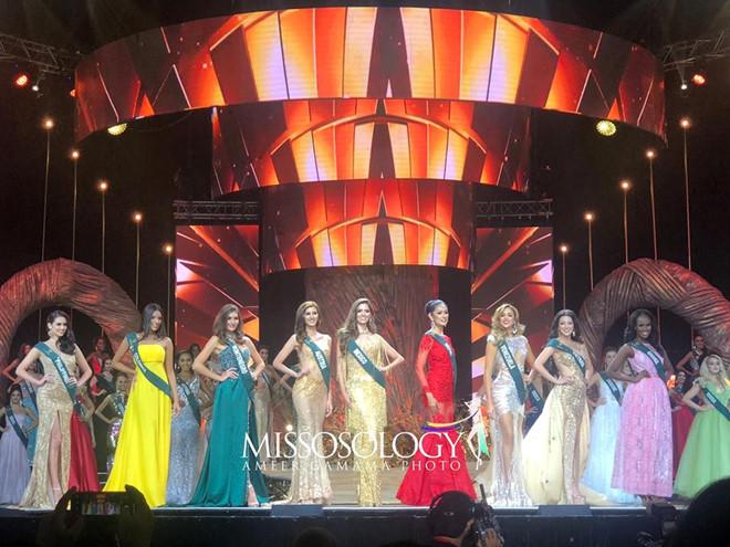 Nguyễn Phương Khánh được đánh giá cao trong suốt đêm thi Hoa Hậu Trái Đất 2018-3