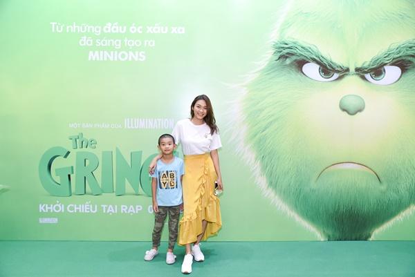 Vợ chồng Lý Hải cùng dàn sao Việt rạng rỡ trong sự kiện ra mắt siêu phẩm hoạt hình The Grinch-8