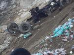 Lai Châu: Xe container lao xuống vực đứt đôi, tài xế mất tích