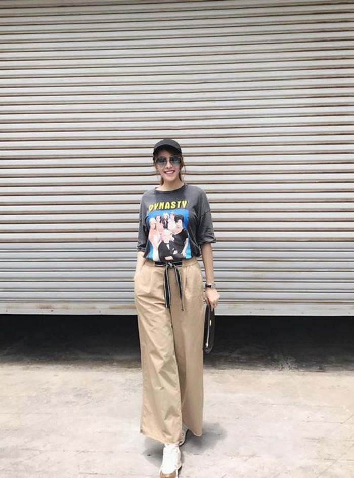 Quế Vân mê món thời trang ai cũng có thể mua được-4