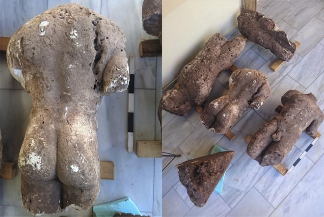 Phát hiện tượng cổ khỏa thân chôn vùi ở cánh đồng Hy Lạp-2