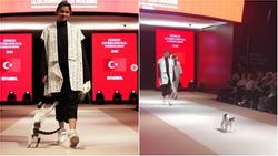 Người mẫu bị 'tấn công' trên sàn catwalk ở Thổ Nhĩ Kỳ nhưng không ai nỡ đuổi thủ phạm