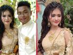 Ngoại hình quá chênh lệch, đám cưới của cô dâu xinh đẹp người Khmer và chồng đại gia gây xôn xao mạng xã hội Trung Quốc