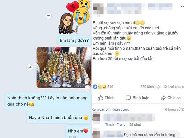 Suy sụp khi phát hiện chồng sắp cưới nhiều lần lén lấy hàng của vợ tặng cho bồ-1