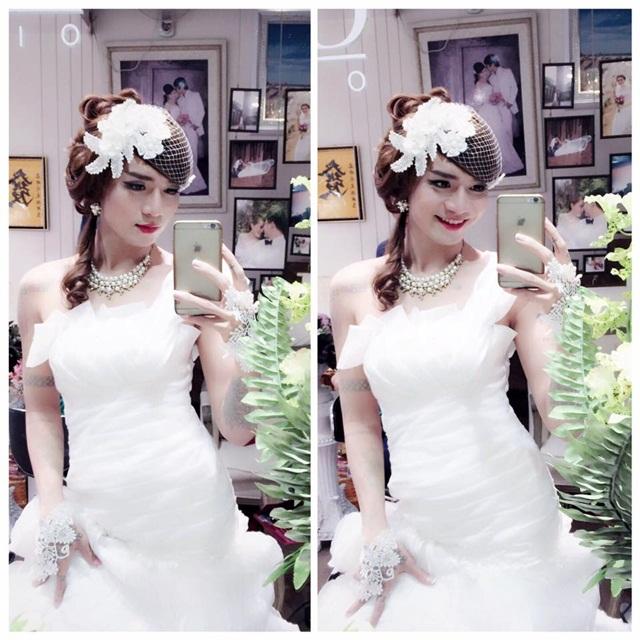 Khoe ảnh mặc váy cưới làm cô dâu xinh đẹp, BB Trần thông báo chuẩn bị lên xe hoa?-4