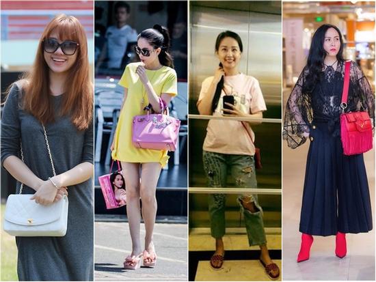 Loạt 'yêu nữ' showbiz Việt không tiếc tiền shopping nhưng lại luôn biến hàng hiệu thành hàng chợ kém sang