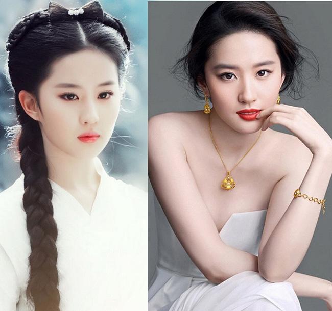 Cách Lưu Diệc Phi có vòng 1 đẫy đà, Lý Nhược Đồng mãi quyến rũ-1