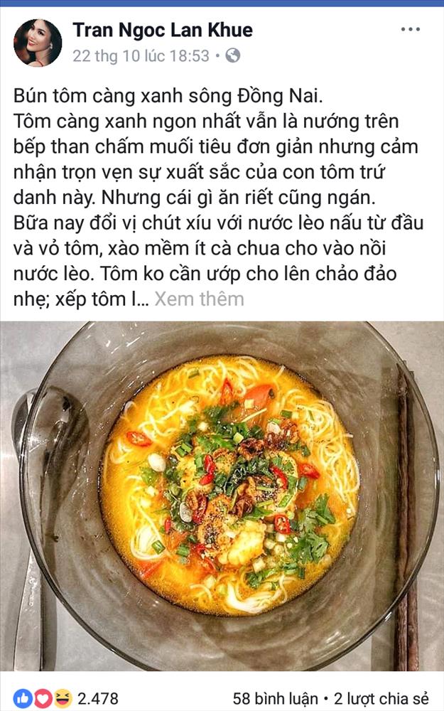 Lan Khuê lại tiếp tục trổ tài nấu ăn cho ông xã, khiến đồng nghiệp và fans hết lời khen ngợi-6