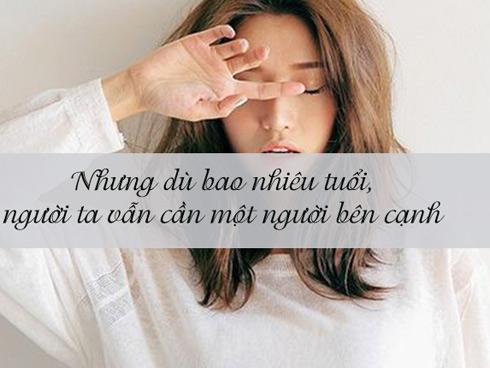 Đến một độ tuổi nào đó, người ta không còn nằng nặc cần tình yêu, họ chỉ cần ở bên người tử tế