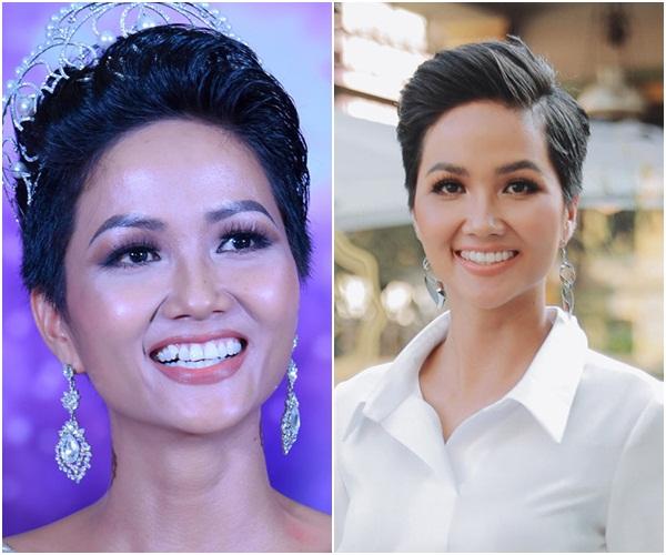 Trước ngày chinh chiến Miss Universe 2018, HHen Niê sung sướng khoe hàm răng khểnh nay đã đều tăm tắp-4
