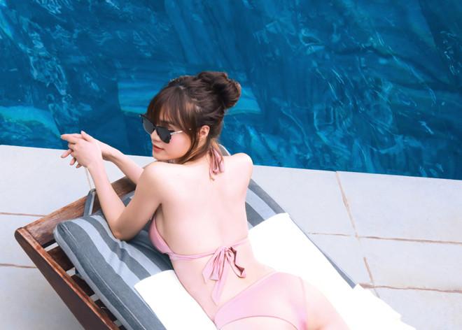 Sao nữ Việt mặc áo tắm, khoe thân hình gợi cảm ở hậu trường phim-3