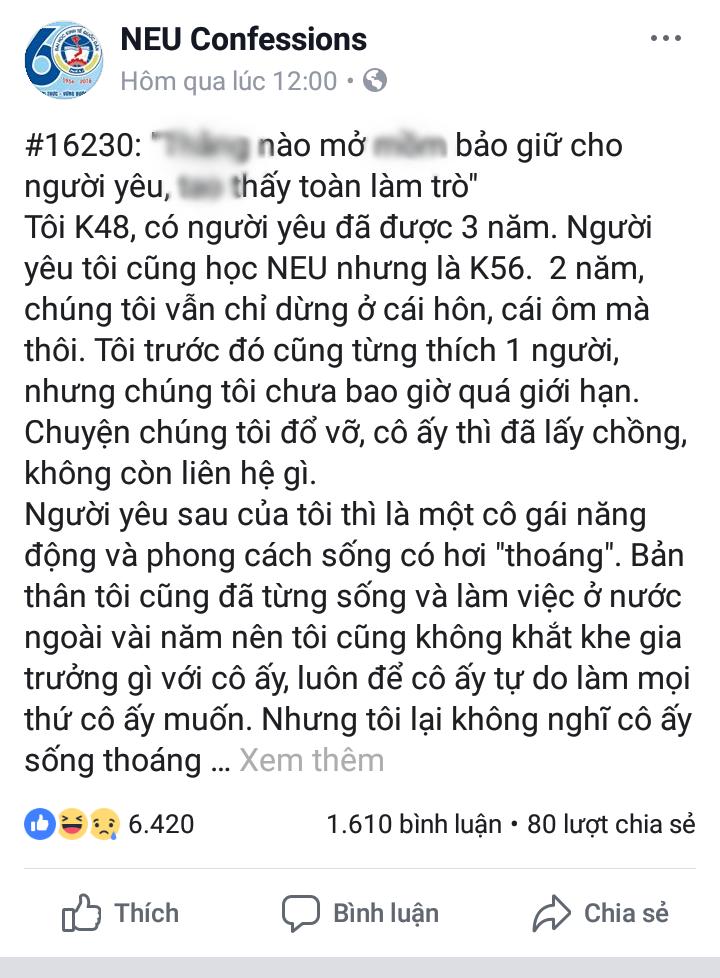 Xôn xao chuyện chàng trai vì giữ cho người yêu đến ngày cưới nhưng lại bị ‘cắm sừng’ sau 3 năm yêu nhau-1