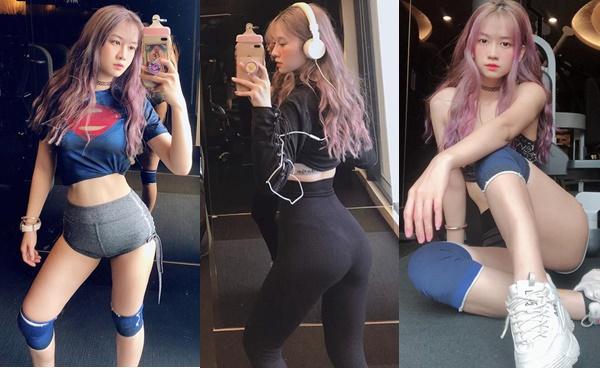 Gái xinh phòng gym hot nhất mạng xã hội bị khui ảnh thời sửu nhi từng sửa nát mặt-1
