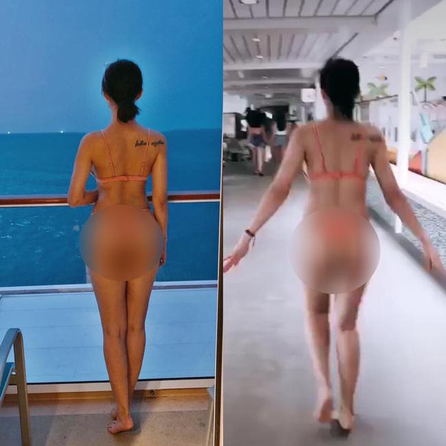 Xóa status cũ đăng clip mới chứng minh vòng 3 xịn, hotgirl Lưu Đê Li vẫn bị soi còn khuya mới được như ảnh-2