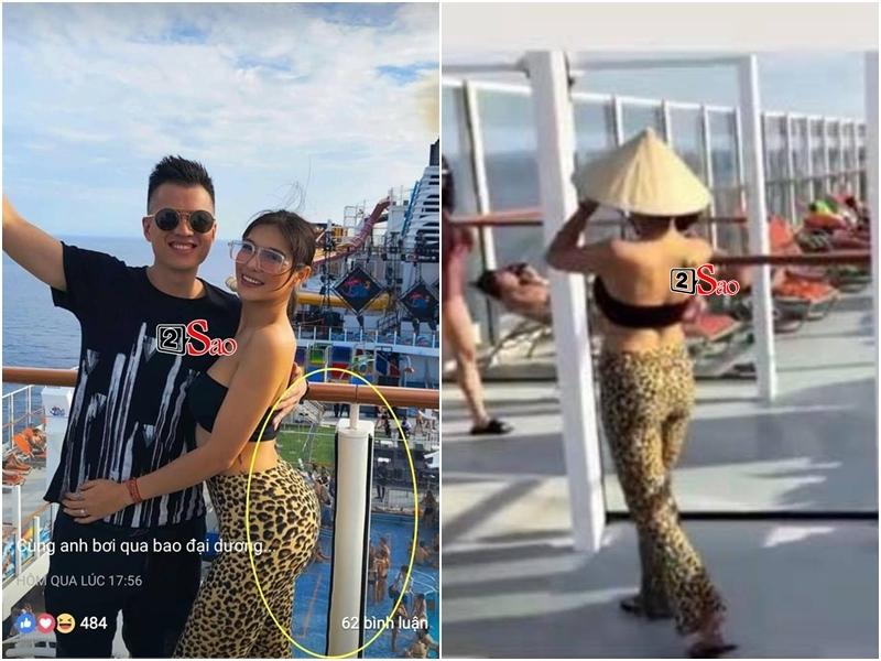 Lee Balan bị bóc mẽ vòng 3 lép kẹp, thân hình ngấn mỡ chứ không căng tròn ngon mắt như ảnh chỉnh sửa-2