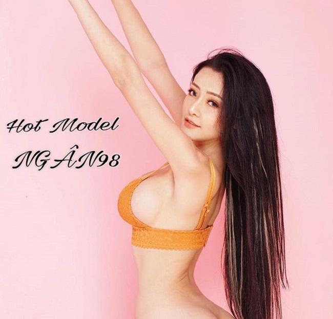 Sau khi ăn kiêng để eo bé 54cm, Ngân 98 được báo Trung gọi là nữ thần-4