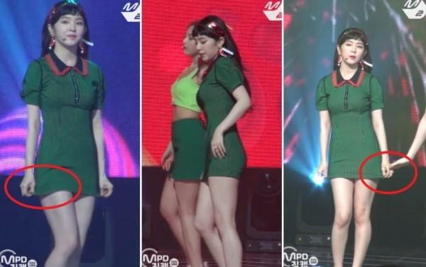Red Velvet liên tục gây tranh cãi vì hớ hênh trên sân khấu-8