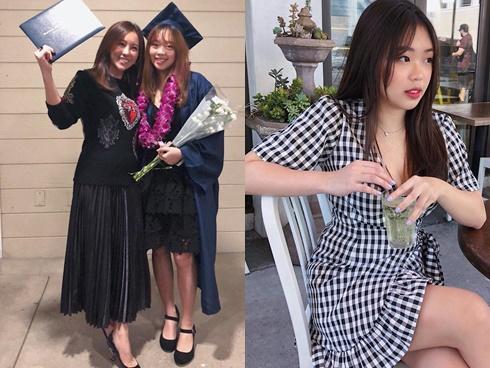 Ngoài được mẹ tặng xe tiền tỉ, con gái sinh năm 2000 của Hoa hậu Thu Hoài có cuộc sống thế nào trên đất Mỹ?