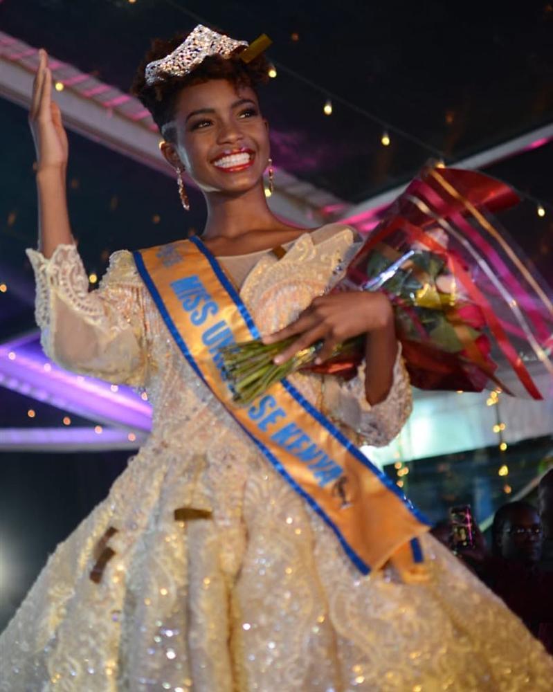 Đại diện Kenya xuất hiện khiến HHen Niê không còn là thí sinh tóc tém duy nhất tại Miss Universe 2018-3