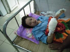 Giây phút kinh hoàng của người vợ bị chồng đổ xăng thiêu sống Giây phút kinh hoàng của người vợ bị chồng đổ xăng thiêu sống