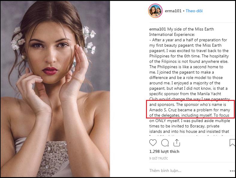 Lộ chân dung nhà tài trợ Hoa hậu Trái Đất 2018 gạ gẫm thí sinh quan hệ tình dục đổi lấy vương miện?-2