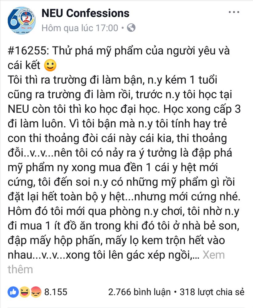 Thử phá nát mỹ phẩm của bạn gái, chàng trai mất 8 triệu để mua lại còn nhận cái kết cay đắng-1