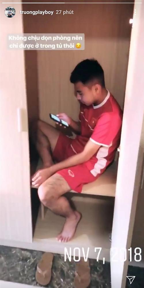 Xuân Trường kể tội lười biếng của Đức Huy sau khi thắng ĐT Lào-1