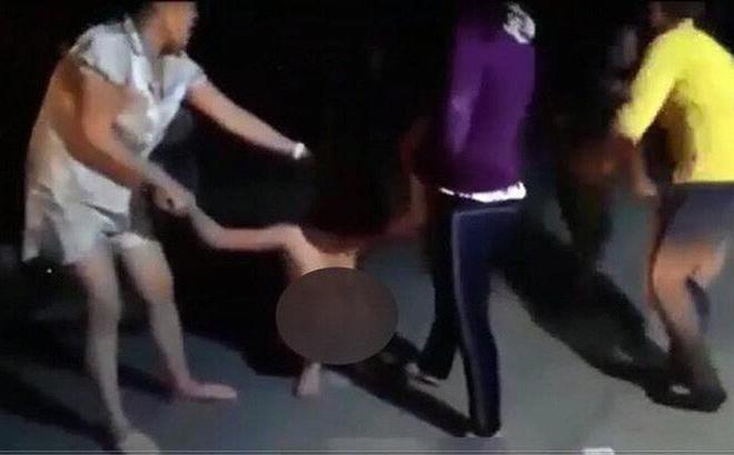 Cô gái trẻ bị đánh ghen cắt tóc, lột quần áo và kéo lê hàng chục mét tại Hải Phòng-1