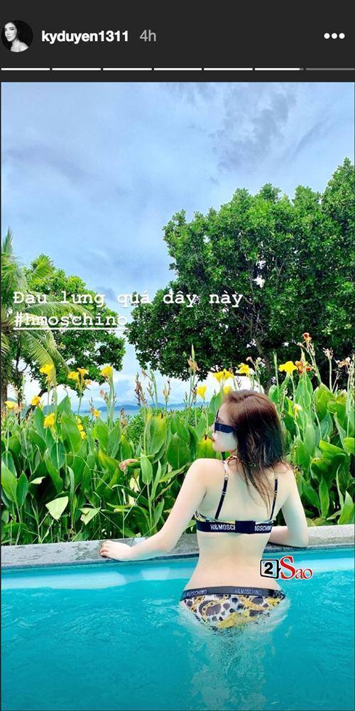 Sau 7 tháng công khai nâng ngực, Kỳ Duyên đăng ảnh bikini với vòng 1 căng như sắp nổ tung-4