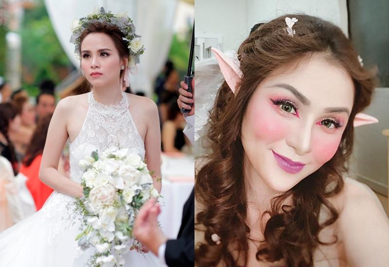 Hoa hậu Diễm Hương gây xôn xao với gương mặt bị nghiệp đoàn mạng nhận xét chẳng khác nào búp bê hư-11