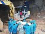 Hòa Bình: Tìm thấy một thi thể trong vụ sập hầm vàng