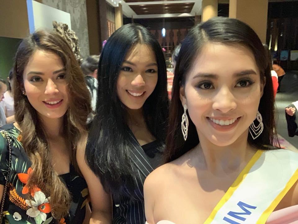 Mới ngày đầu xuất trận tại Miss World 2018, Tiểu Vy đã được khen ngợi là bản sao của nữ thần sắc đẹp Li Băng-2