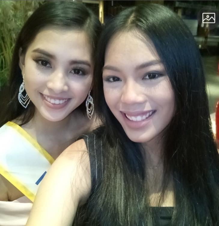 Mới ngày đầu xuất trận tại Miss World 2018, Tiểu Vy đã được khen ngợi là bản sao của nữ thần sắc đẹp Li Băng-5