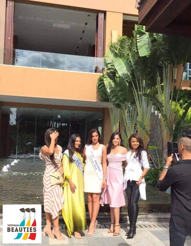 Mới ngày đầu xuất trận tại Miss World 2018, Tiểu Vy đã được khen ngợi là bản sao của nữ thần sắc đẹp Li Băng-8