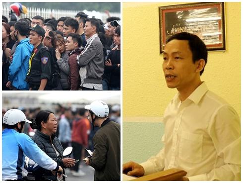 Sếp VFF nói gì khi CĐV chen chúc mua vé xem Việt Nam vs Malaysia?