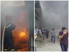 Hà Nội: Cháy lớn kho hàng gần bến xe Nước Ngầm